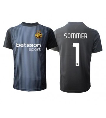 Inter Milan Yann Sommer #1 Målmand Hjemmebanetrøje 2025-26 Kortærmet